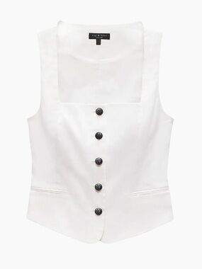 Rag & Bone Mariana Textured Vest Size 4